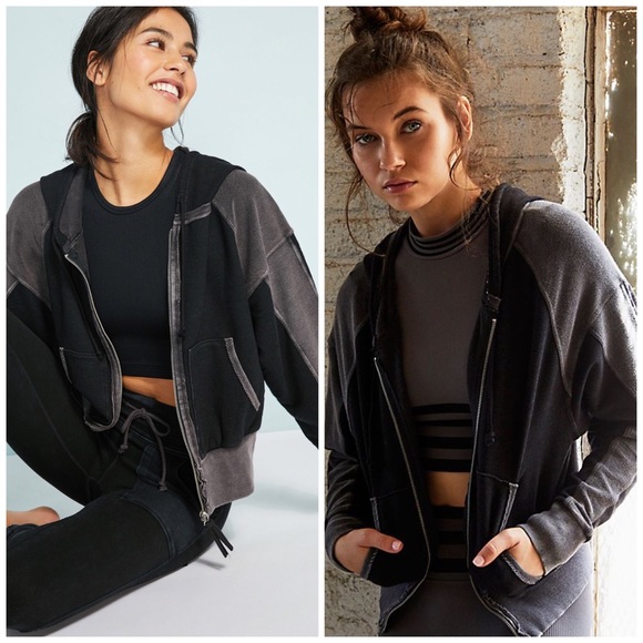 Free People Tops - NWT Free People Movement Shadowboxer Hoodie